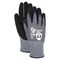 Magid Coated Gloves, Sandy Nitrile, 5 Abrasion Level, Salt & Pepper, 1 PR GPD255-6 - alternate 5